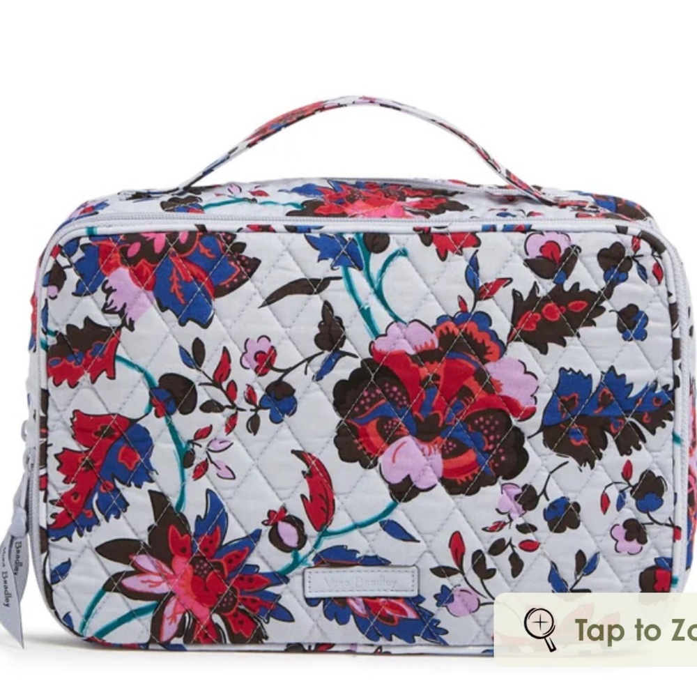 VB Large Blush & Brush Case Sig Cotton NWT